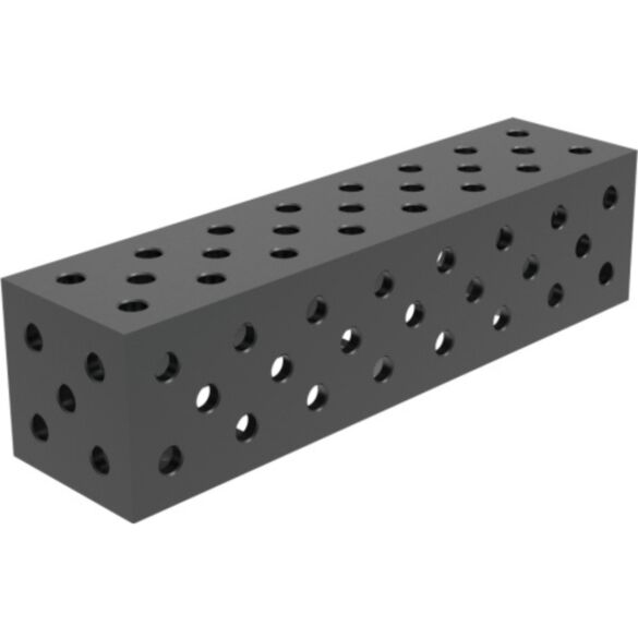 Kostka GPPH Expert 800x200x200 mm do łączenia stołów spawalniczych