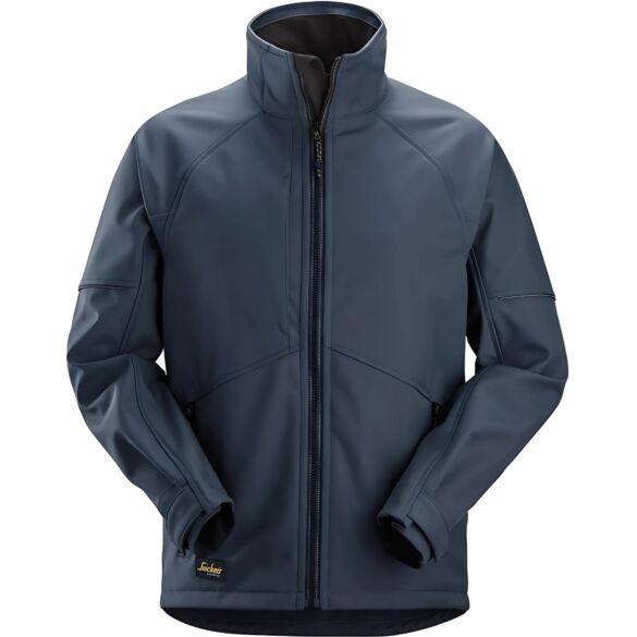 Kurtka Snikers softshell AllroundWork 1258 - granatowy - przód