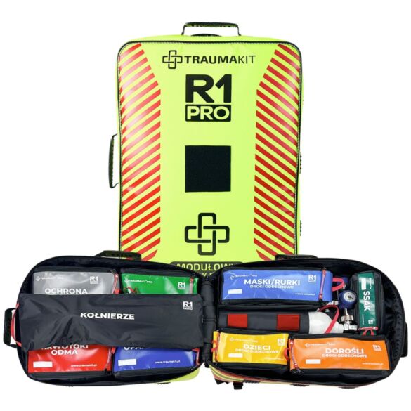 Modułowy Plecak R1 PRO zgodny z KSRG TRAUMA KIT