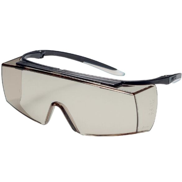 Okulary ochronne UVEX Super Fit OTG CBR65 (nr 9169.164) - czarno-białe