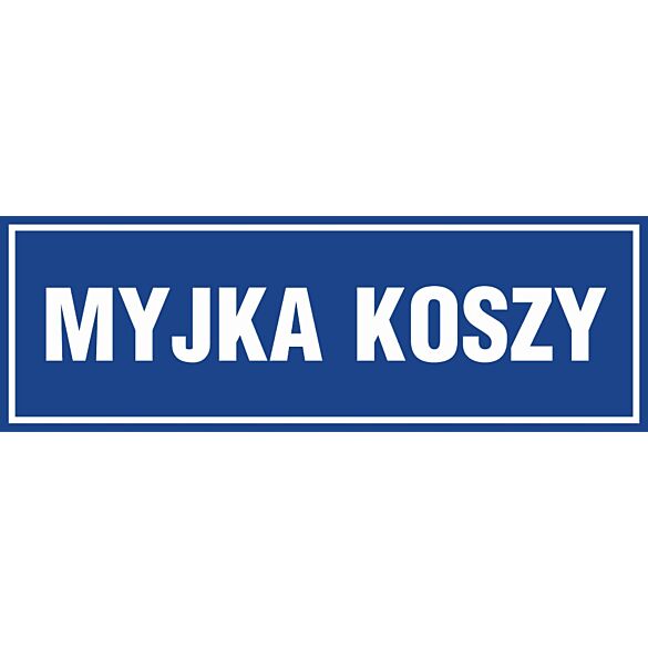 Znak "Myjka koszy" PA283