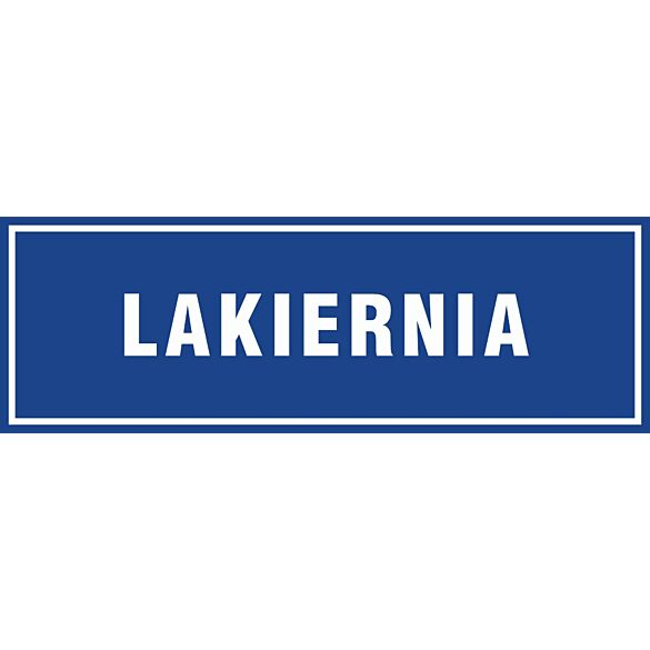 Znak "Lakiernia" PA562