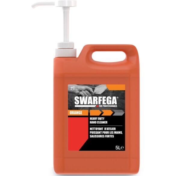 Pasta czyszcząca w żelu Swarfega Orange - butelka z pompką 5L