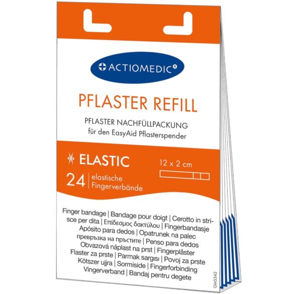 Plastry na palec elastyczne ACTIOMEDIC ELASTIC 120 x 20 mm