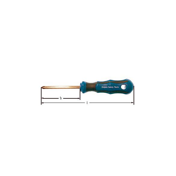 Śrubokręt krzyżakowy AMPCO GK3015