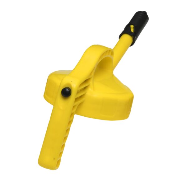 Pokrywka z wylewką MINI do systemu TopOil.-żółty