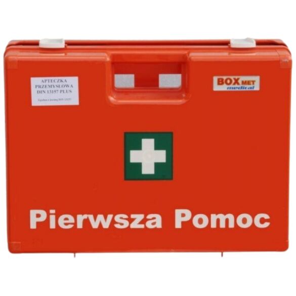 Apteczka przemysłowa BOXMET 2 x DIN 13157 w walizce