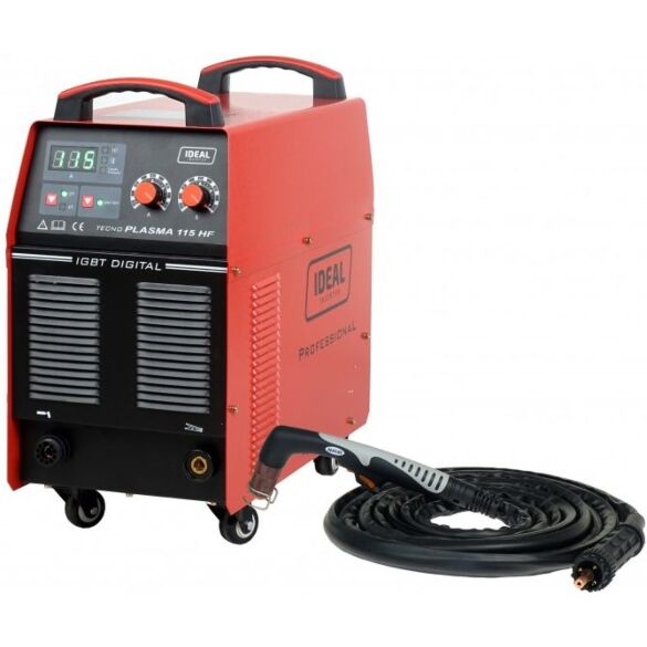 Przecinarka plazmowa inwertorowa IDEAL TECNOPLASMA 115 HF IGBT DIGITAL w zestawie z uchwytem