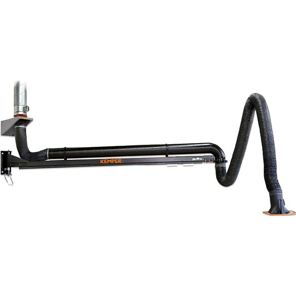 Ramię odciągowe wężowe KEMPER 79206 - zasięg 6m