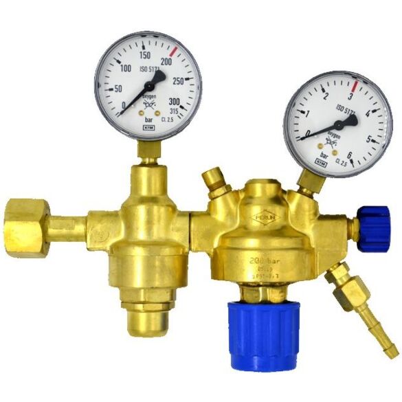 Reduktor butlowy dwustopniowy PERUN 2RBT–0,3 Tlen