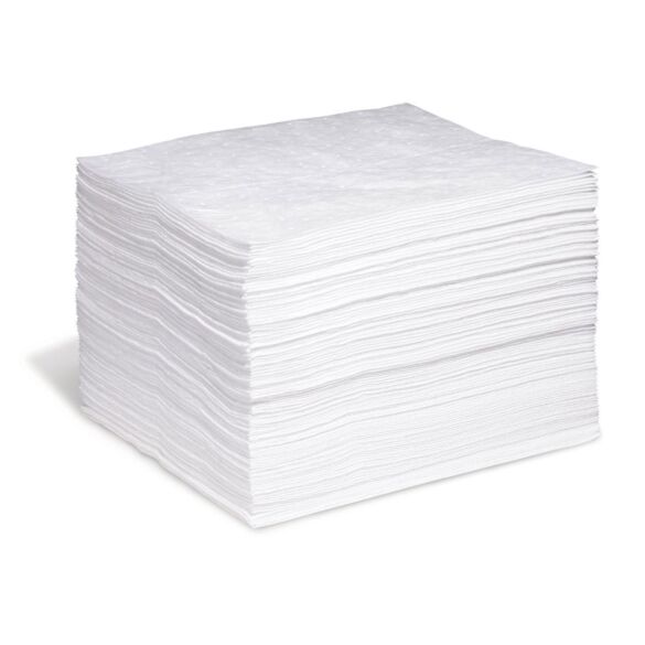 Sorbent do oleju NEWPIG Essentials Pro - mata 0,38x0,48m, 100l, 100 szt. (nr OPFH100)