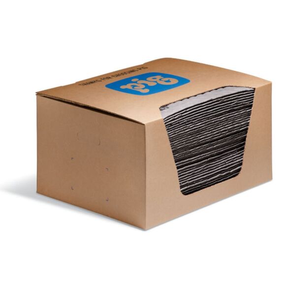 Sorbent uniwersalny NEWPIG Fat Mat - mata 0,41x0,51m, 83.3l, 50 szt. (nr MAT2101)