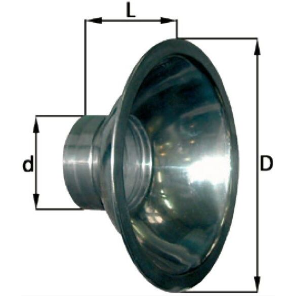Ssawka okrągła KLIMAWENT SM/K-75