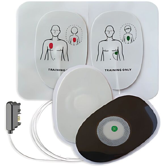 Zestaw elektrod i naklejek treningowych z kablem do AED PRIMEDIC HeartSave Y