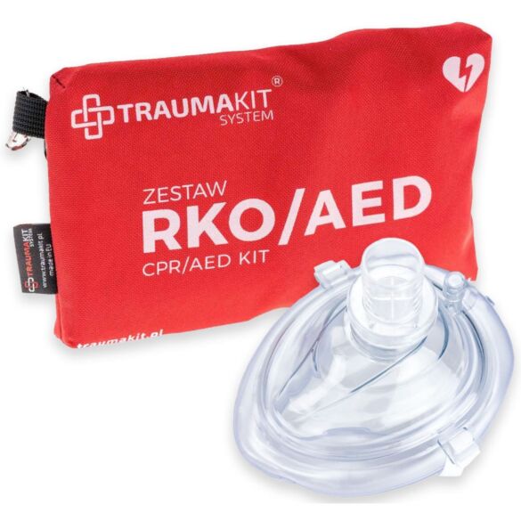 Zestaw ratowniczy AED KIT TRAUMA KIT z maską RKO