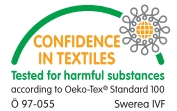 Öko-Tex Standard 100 - odzież nie zawiera substancji szkodliwych dla zdrowia